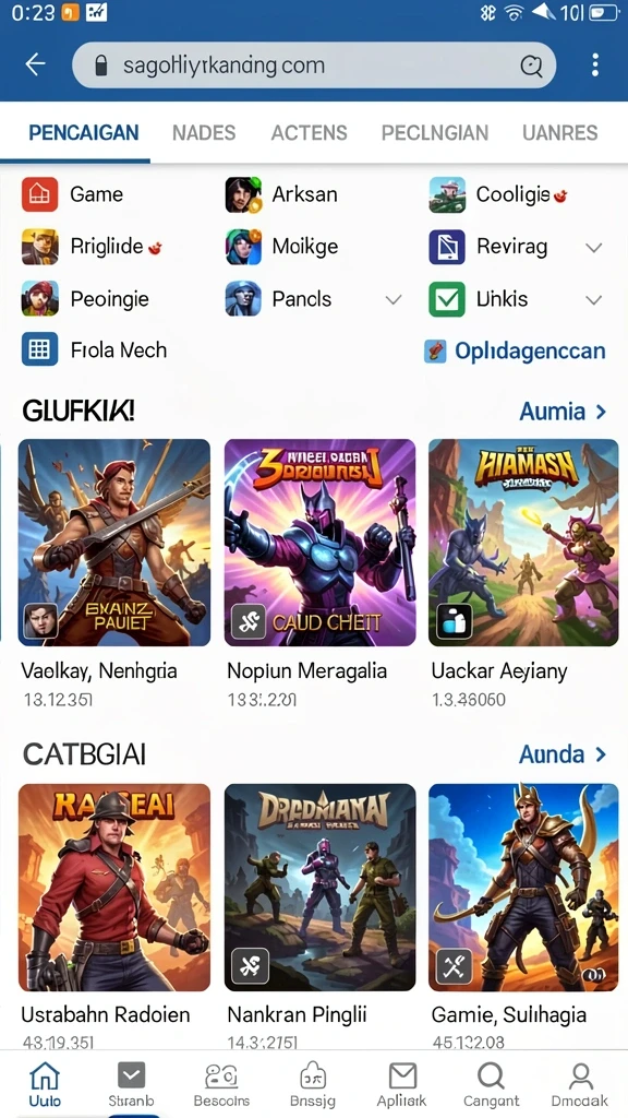 Screenshot agenjitu nomor 2